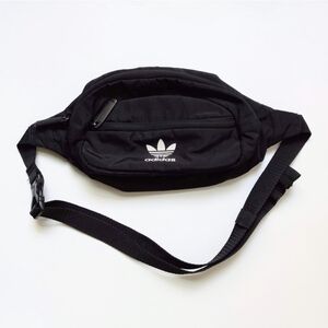 Adidas Originals National Waist Pack Fanny Travel Bag Crossbody Black Logo